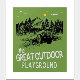 The Great Outdoor Playground Posters and Art